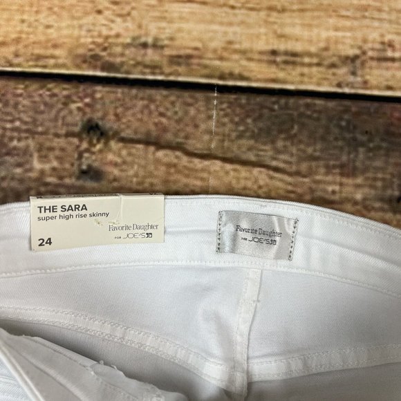 Favorite Daughter for Joe's Jeans Sara Super High Rise Skinny Size 24 *FLAW* - Picture 6 of 11